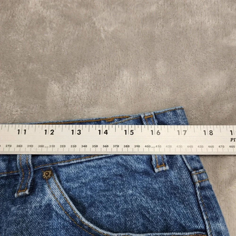 Vintage Levi's Jeans Mens 36x31 Blue Two Horse Straight Leg Leather Tab USA 90s‎